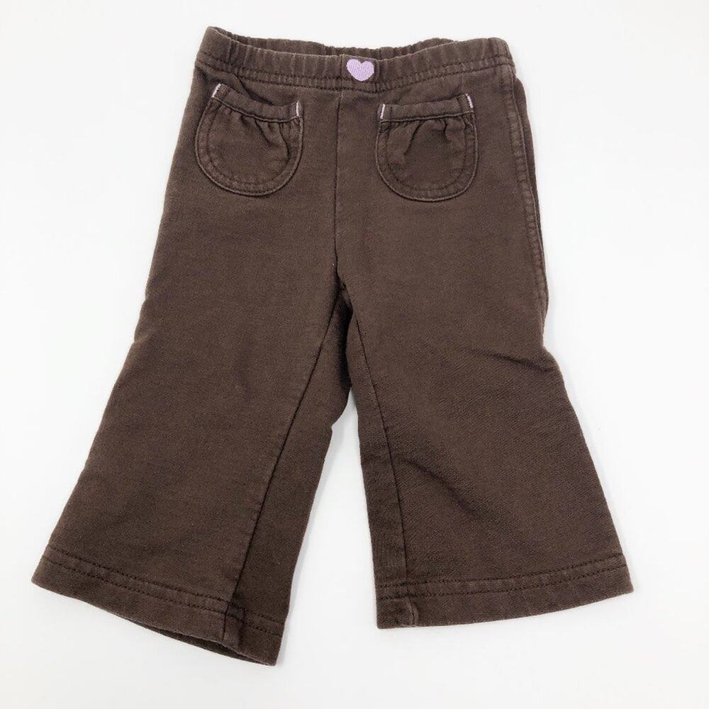 Carter's Baby Girl Pull On Brown Pants Pants 6M